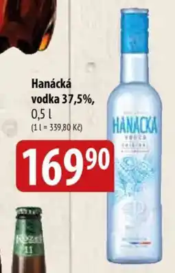 Bala Hanacka vodka nabídka