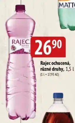 Bala Rajec ochucená nabídka