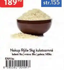 Qanto Nakup Rýže 5kg kulatozrnna nabídka