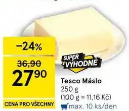 Tesco Tesco Máslo nabídka