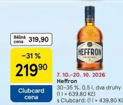 Tesco Heffron 30-35 % nabídka