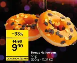 Tesco Donut Halloween nabídka