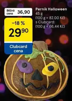 Tesco Perník Halloween nabídka
