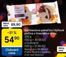 Tesco Merhautovo pekařství Dýňové pečivo z lineckého těsta nabídka