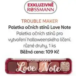 Rossmann Trouble Maker Love Note nabídka