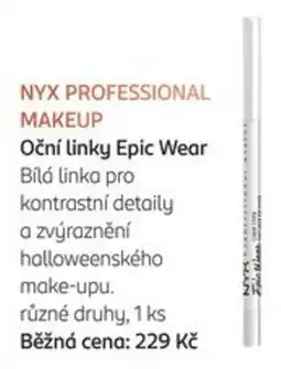 Rossmann NyX Professional Makeup Oční linky Epic Wear nabídka