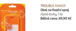 Rossmann Trouble maker obal na fixační spre nabídka