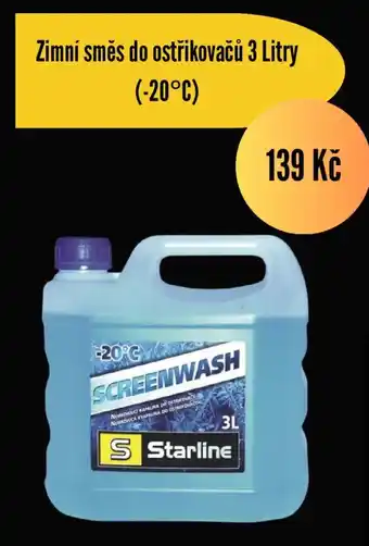 Zimní směs do ostřikovačů (-20°C)