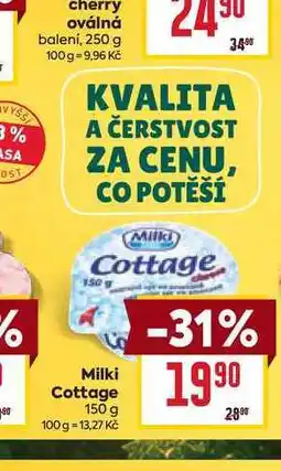 Billa Milki Cottage nabídka
