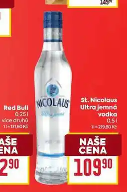 Billa St. Nicolaus Ultra jemná vodka nabídka