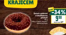 Billa Donut s polevou s čokoládovou příchutí nabídka