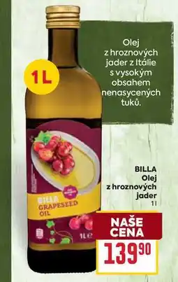 Billa BILLA Olej z hroznových jader nabídka