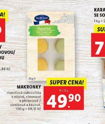 Lidl Makronky nabídka