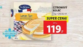 Lidl Citronový koláč nabídka
