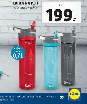 Lidl Láhev na pití nabídka