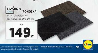 Lidl Rohožka nabídka