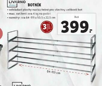 Lidl Botník nabídka
