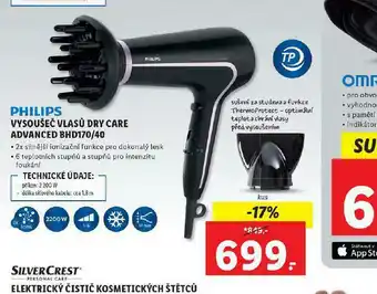 Lidl Philips vysoušeč vlasů nabídka