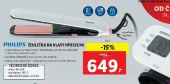 Philips žehlička na vlasy