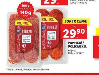 Lidl Poličan xxl nabídka
