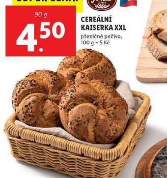 Lidl Cereální kaiserka xxl nabídka