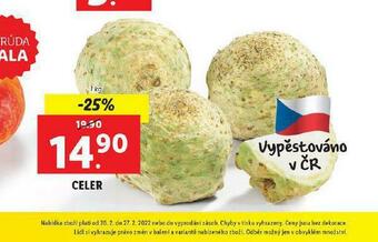 Lidl Celer nabídka