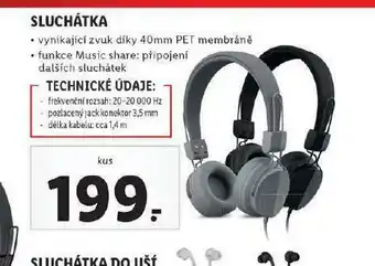 Lidl Sluchátka nabídka
