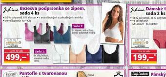 Bezešvá podprsenka se zipem