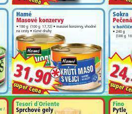 Norma Hamé masové konzervy nabídka