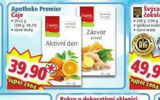Norma Apotheke premier čaje nabídka