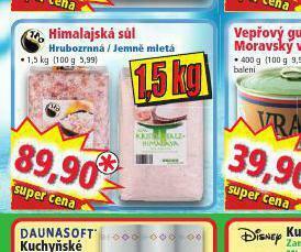 Norma Himalajská sůl nabídka