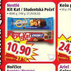 Norma Nestlé studentská pečeť nabídka