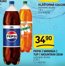 Flop Pepsi | Mirinda | 7up | mountain dew nabídka