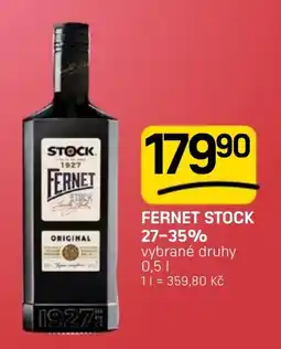 Flop Fernet stock nabídka