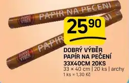 Flop Dobrý výběr papír na pečení nabídka