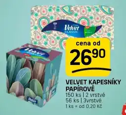 Flop Velvet kapesníky papírové nabídka