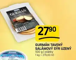 Flop Gurmán tavený salámový sýr uzený nabídka
