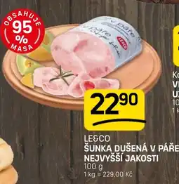 Flop Le&Co šunka dušená v páře nabídka