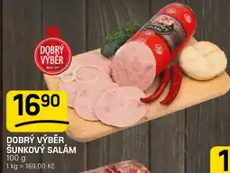 Flop Dobrý výběr šunkový salám nabídka