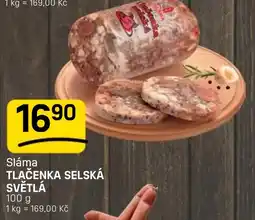 Flop Sláma tlačenka selská světlá nabídka