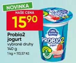 Hruška Košťánek probio2 jogurt nabídka