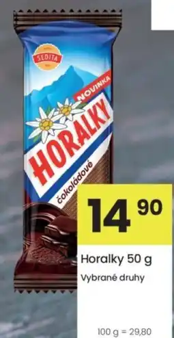 Kubík potraviny Horalky čokoládové nabídka