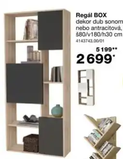 Sconto Regál BOX nabídka