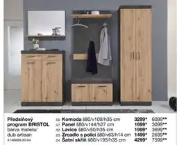 Sconto Bristol komoda nabídka