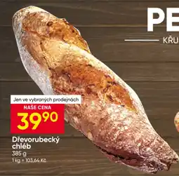 Hruška Pe kru drevorubecky chleb nabídka