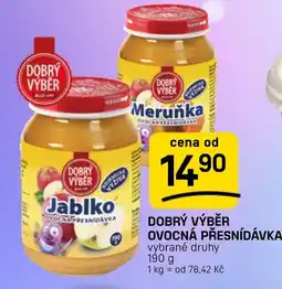 Flop Dobrý výběr ovocná přesnídávka nabídka