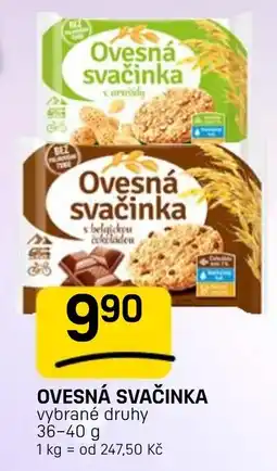 Flop Ovesná svačinka nabídka