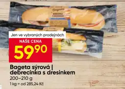 Hruška Bageta sýrová | debrecinka s dresinkem nabídka