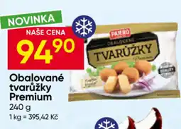 Hruška Pajero obalované tvarůžky premium nabídka
