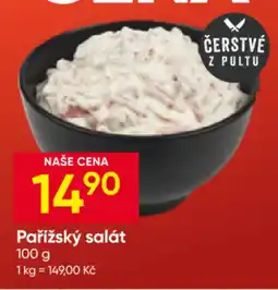 Hruška Pařížský salát nabídka